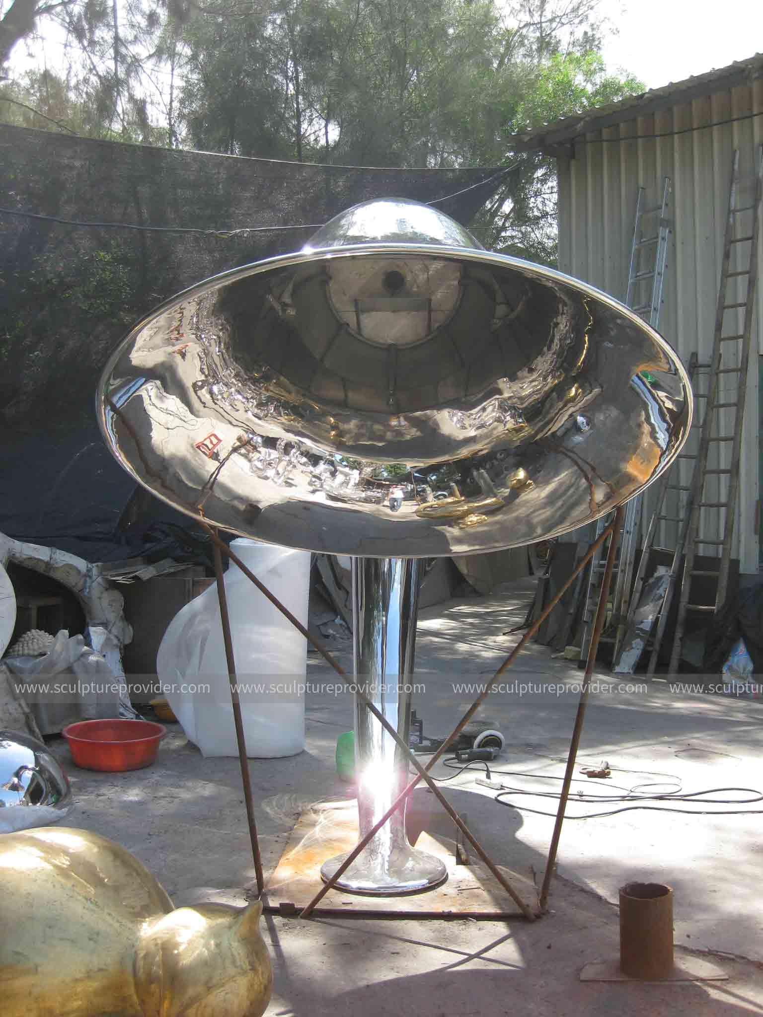 large metal sculptures