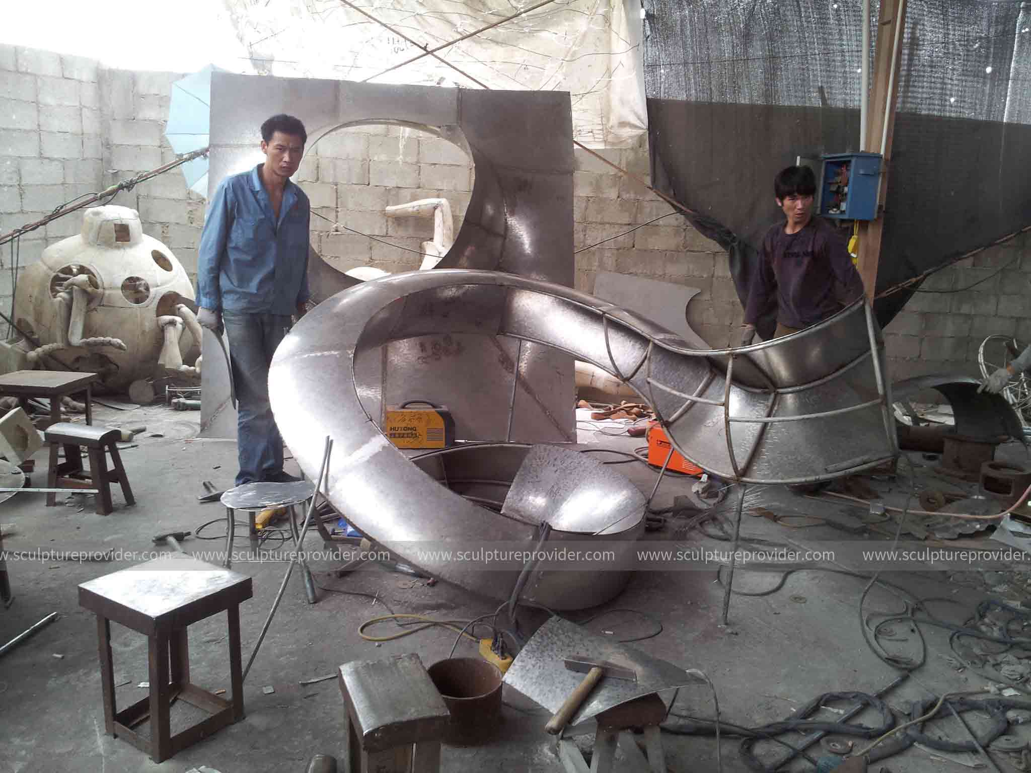 steel sculptures